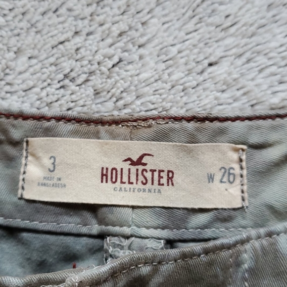 Hollister short shorts tye dye look size 26 green - Picture 2 of 6